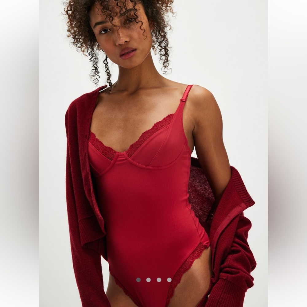 Free People Somewhere Sometime Bodysuit